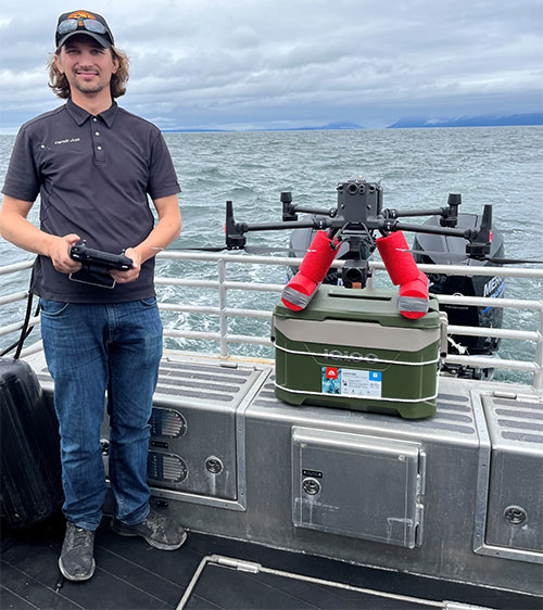 Captain Josh truly enjoys sharing incredible whale sightings with his guests!